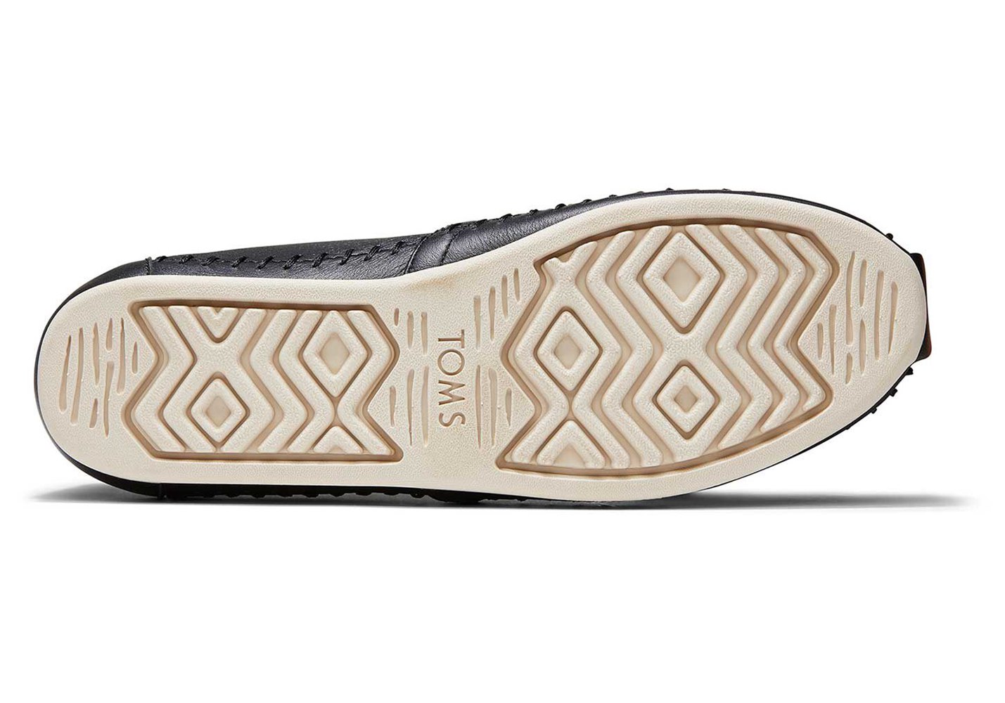 Toms Espadryle Damskie Czarne - Alpargata Skórzane - 68HUFGSYW